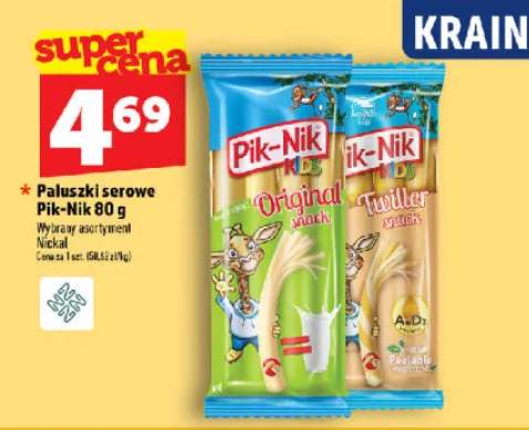 Paluszki serowe Pik-Nik Original +1 wariant