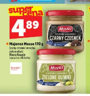 Majonez Mosso Czarny czosnek +1 wariant