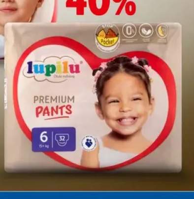 Pieluchomajtki Lupilu Premium +2 warianty