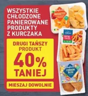 Chłodzone panierowane produkty z kurczaka +3 warianty