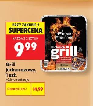 Grill jednorazowy Fire & Flame