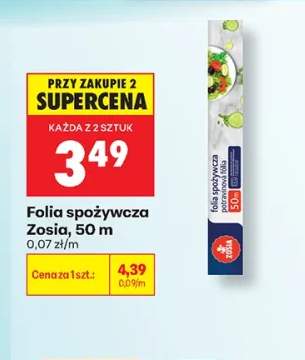 Folia spożywcza Zosia
