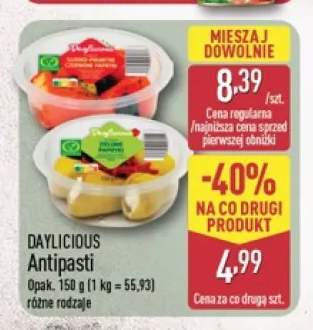 Antipasti czerwone papryki słodko-pikantne Daylicious +1 wariant