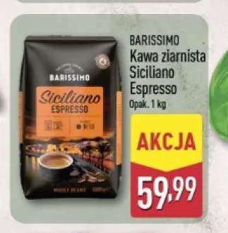 Kawa ziarnista Siciliano Espresso Barissimo