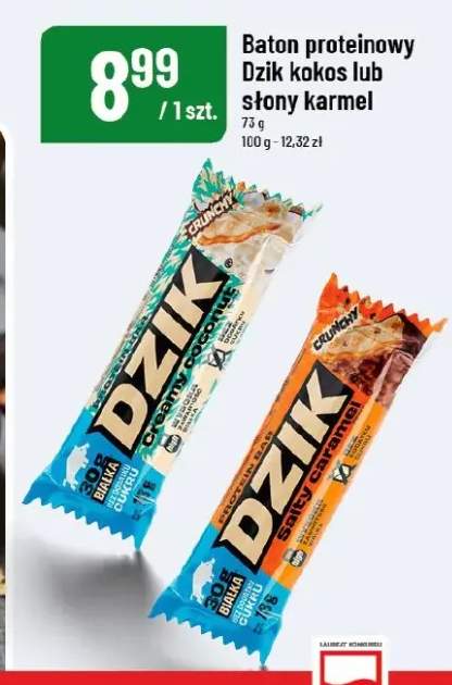 Baton proteinowy Dzik Creamy Coconut +1 wariant