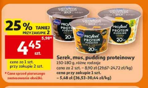 Pudding proteinowy czekoladowy Valio Profeel