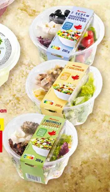 Lunchbox z serem śródziemnomorskim Auchan +1 wariant