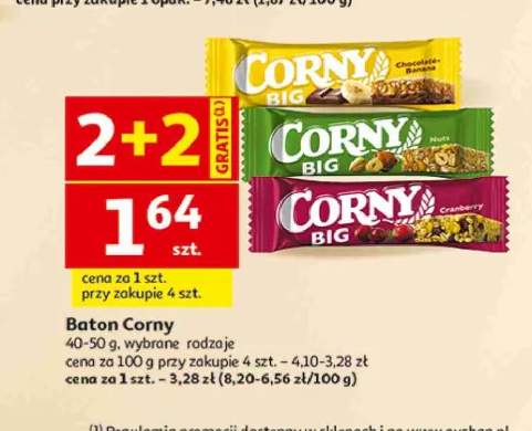 Baton Corny Big Nuts +2 warianty