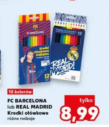 Kredki ołówkowe Real Madrid +1 wariant
