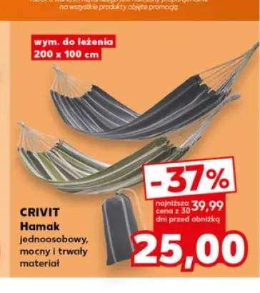 Hamak jednoosobowy Crivit