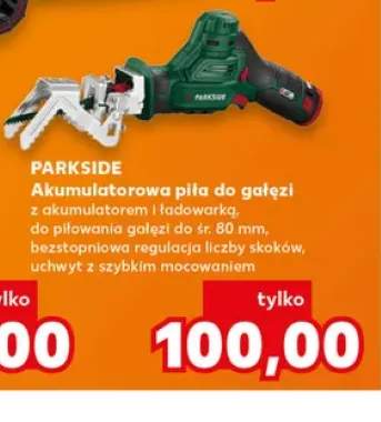 Akumulatorowa piła do gałęzi Parkside