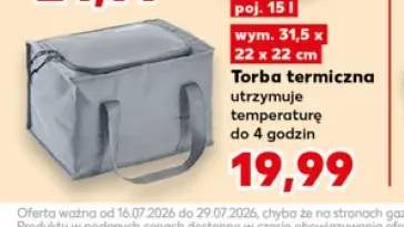 Torba termiczna 15 l