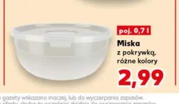 Miska z pokrywką 0,7 l
