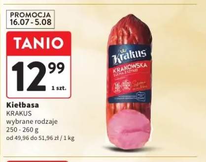 Kiełbasa krakowska sucha Krakus