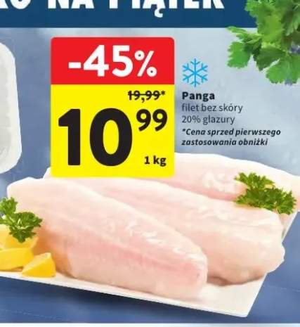 Panga filet bez skóry