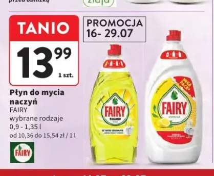 Płyn do mycia naczyń Fairy Extra+ +1 wariant