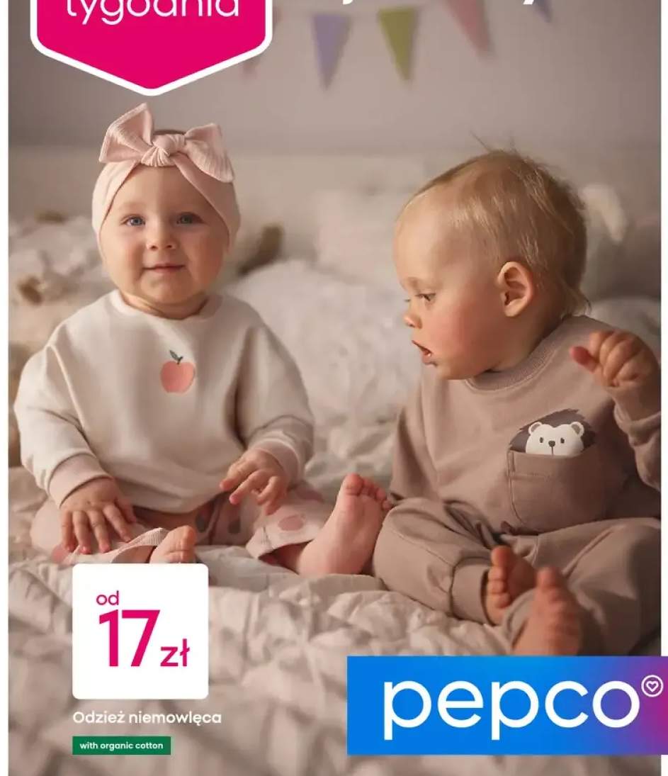 Odzież niemowlęca Pepco