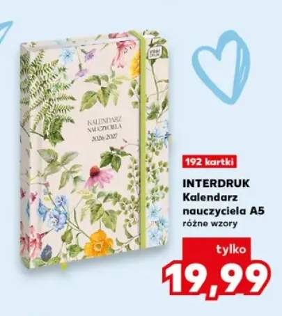 Kalendarz nauczyciela A5 Interdruk 192 kartki