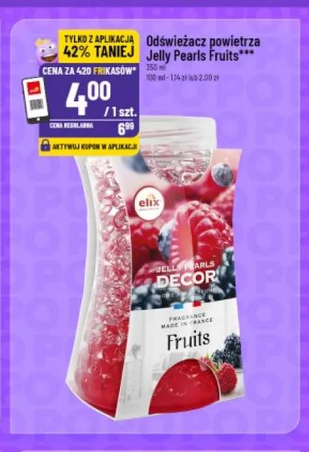 Odświeżacz powietrza Jelly Pearls Fruits Elix