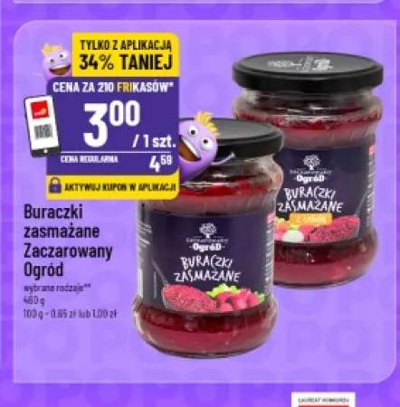 Buraczki zasmażane z cebulą Zaczarowany Ogród +1 wariant