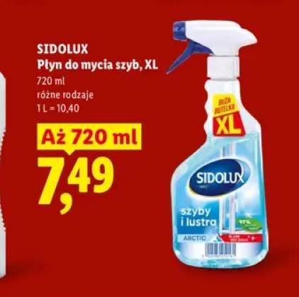 Płyn do mycia szyb Sidolux XL Arctic