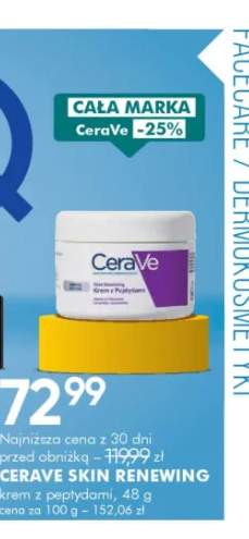 Krem z peptydami CeraVe Skin Renewing