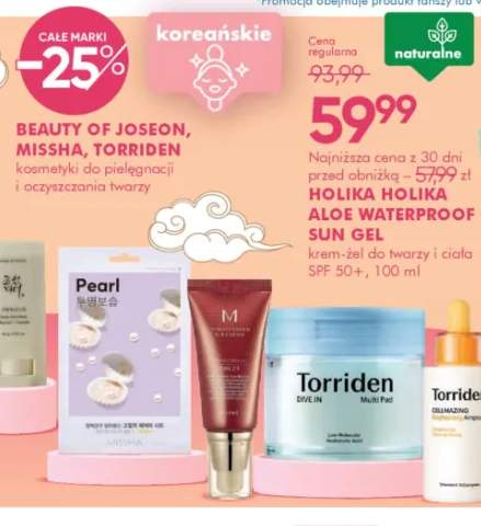 Kosmetyki do pielęgnacji i oczyszczania twarzy Beauty of Joseon Missha Torriden