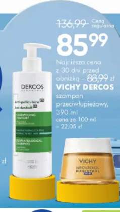 Szampon przeciwłupieżowy Vichy Dercos