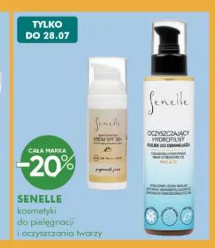 Olejek do demakijażu Senelle Oczyszczający Hydrofilny +1 wariant