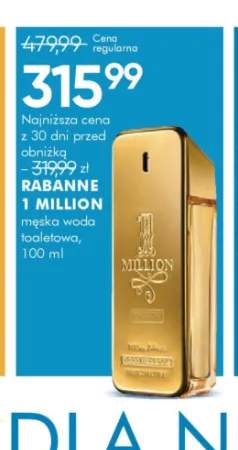 Męska woda toaletowa Rabanne 1 Million