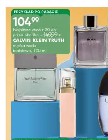 Męska woda toaletowa Calvin Klein Truth