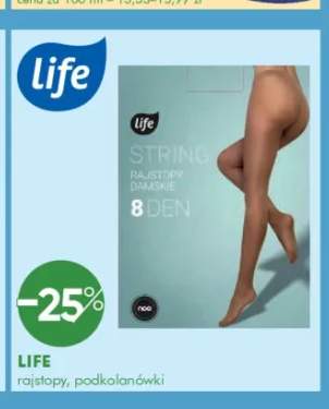 Rajstopy damskie Life String 8 DEN