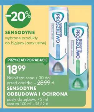 Pasta do zębów Sensodyne Odbudowa i Ochrona