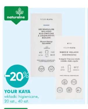 Wkładki higieniczne Your Kaya 20-pak +1 wariant
