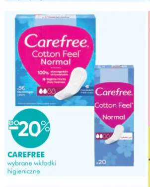 Wkładki higieniczne Carefree