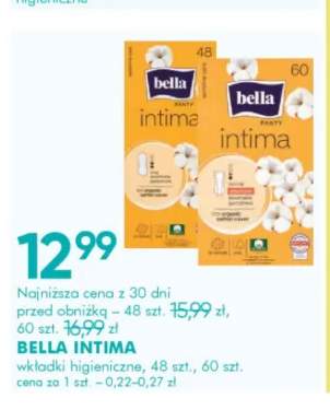 Wkładki higieniczne Bella Intima 48-pak