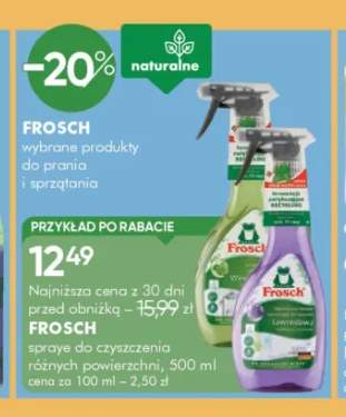 Produkty do prania i sprzątania Frosch +2 warianty