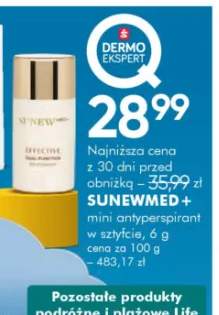 Mini antyperspirant w sztyfcie Sunewmed+