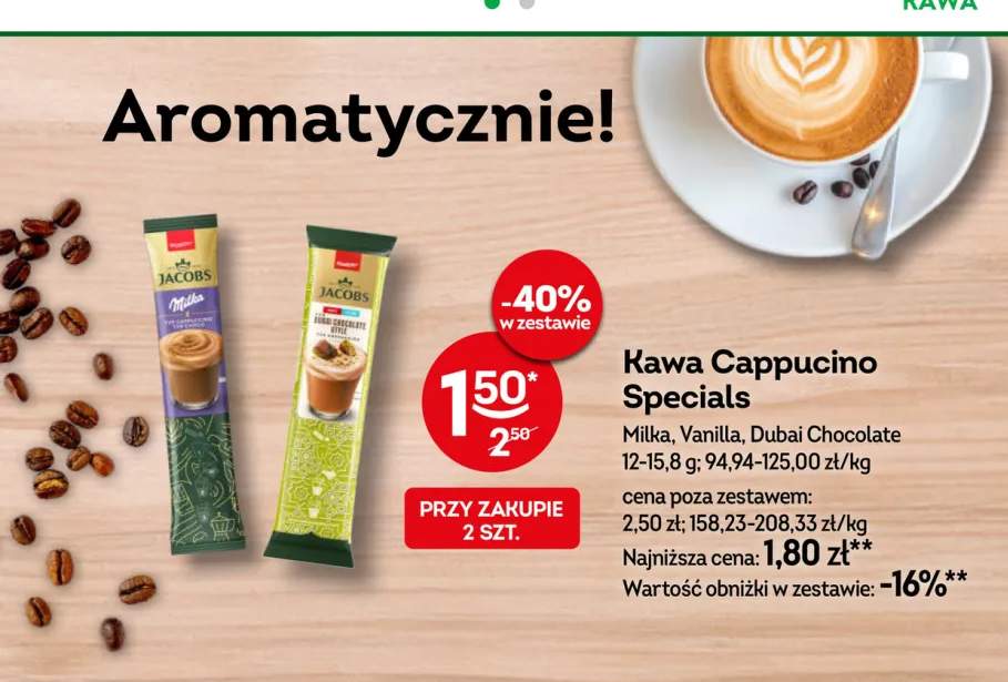 Kawa Cappucino Specials Jacobs Milka +1 wariant