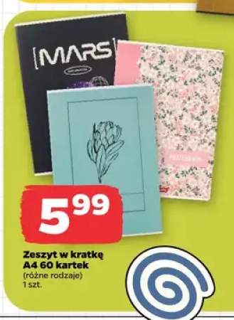 Zeszyt w kratkę A4 60 kartek Herlitz