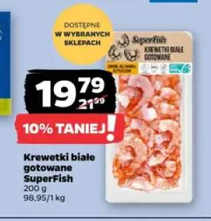 Krewetki białe gotowane SuperFish