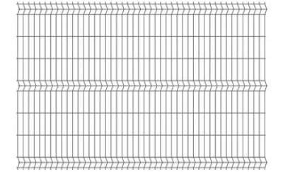 Panel ogrodzeniowy 3D 4,0 mm 153x250 cm oczko 55x200 antracyt Polbram