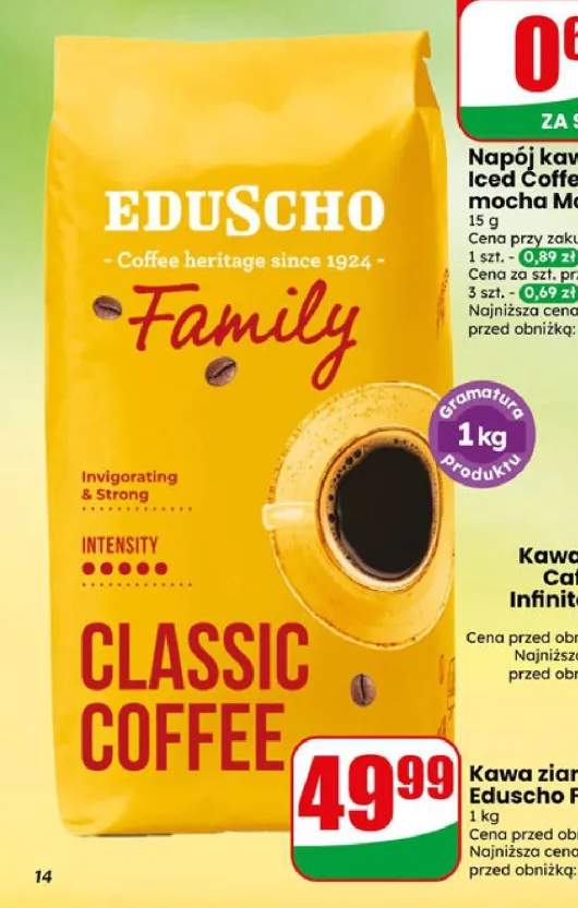 Kawa ziarnista Eduscho Family