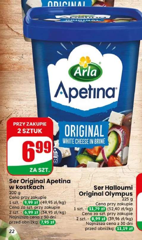 Ser Original Apetina w kostkach