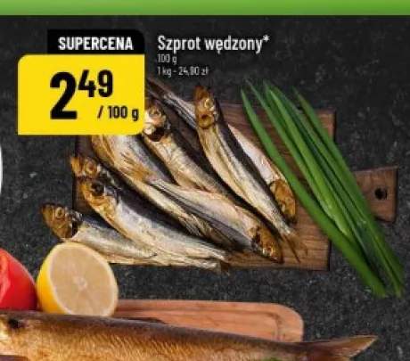 Szprot wędzony