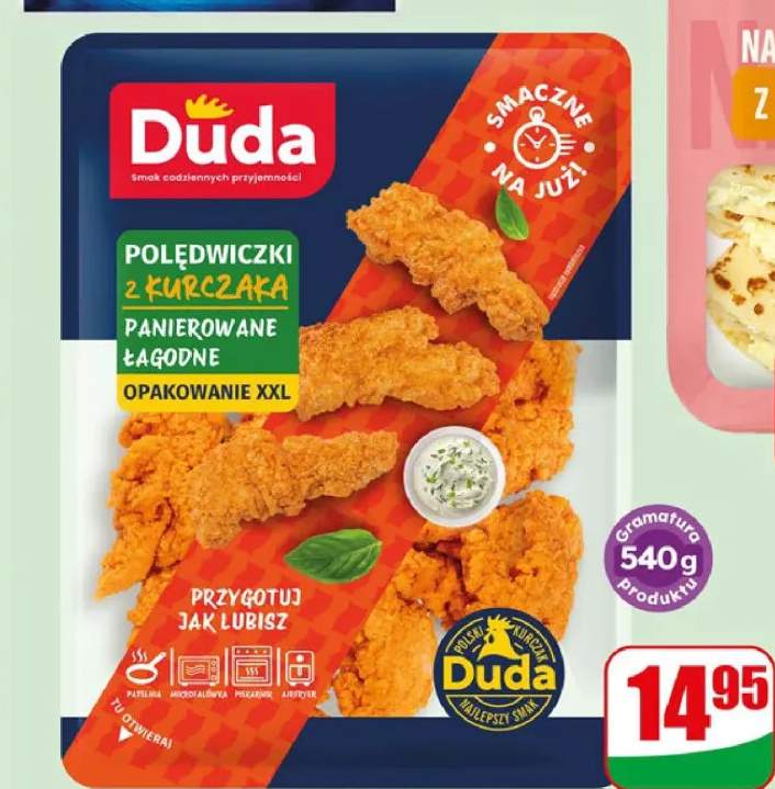 Polędwiczki panierowane z kurczaka Duda łagodne