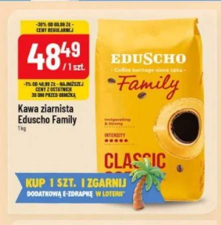 Kawa ziarnista Eduscho Family