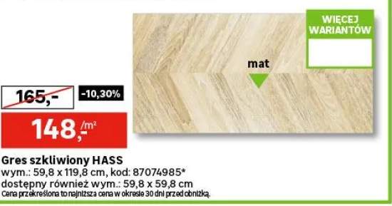 Gres szkliwiony Brown Hass 59.8x119.8 Arte