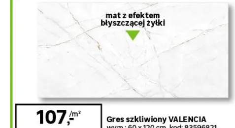 Gres szkliwiony Valencia Silver Carving 60x120 Egen