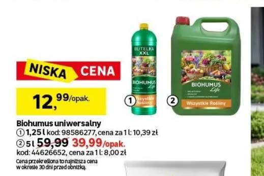 Nawóz Biohumus uniwersalny 1,25l Ekodarpol